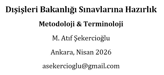 Dışişleri Bakanlığı Sınavlarına Hazırlık kapak görseli